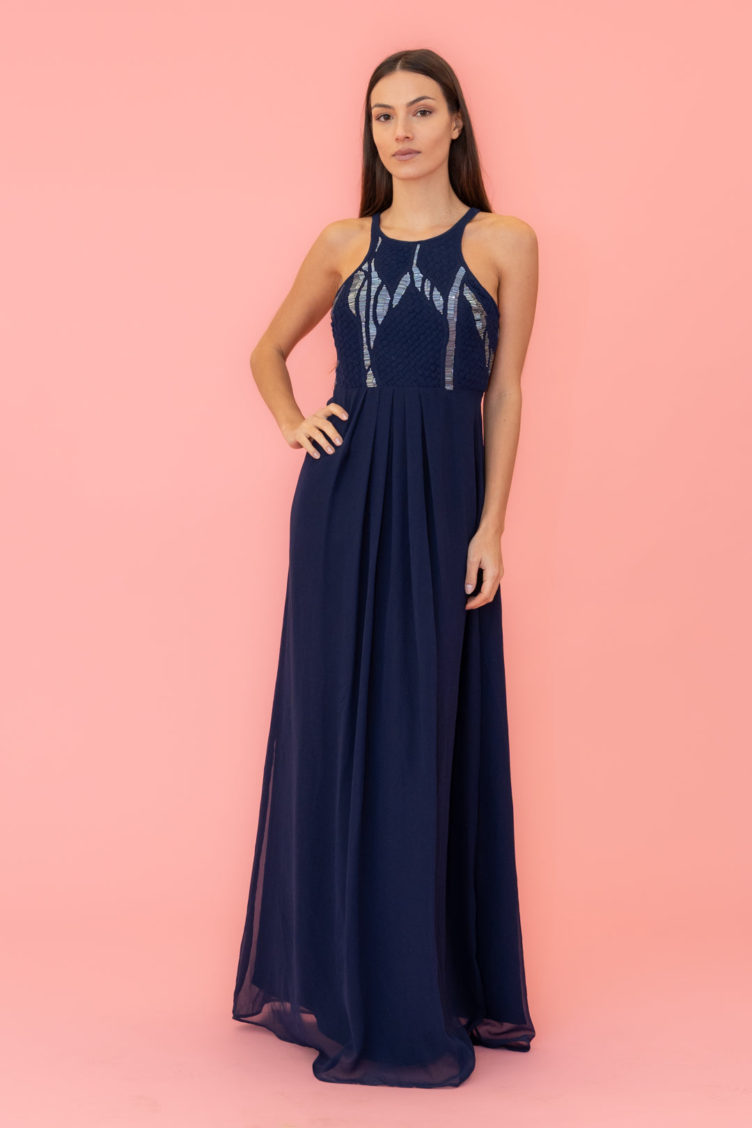 Abito Giro America Chiffon