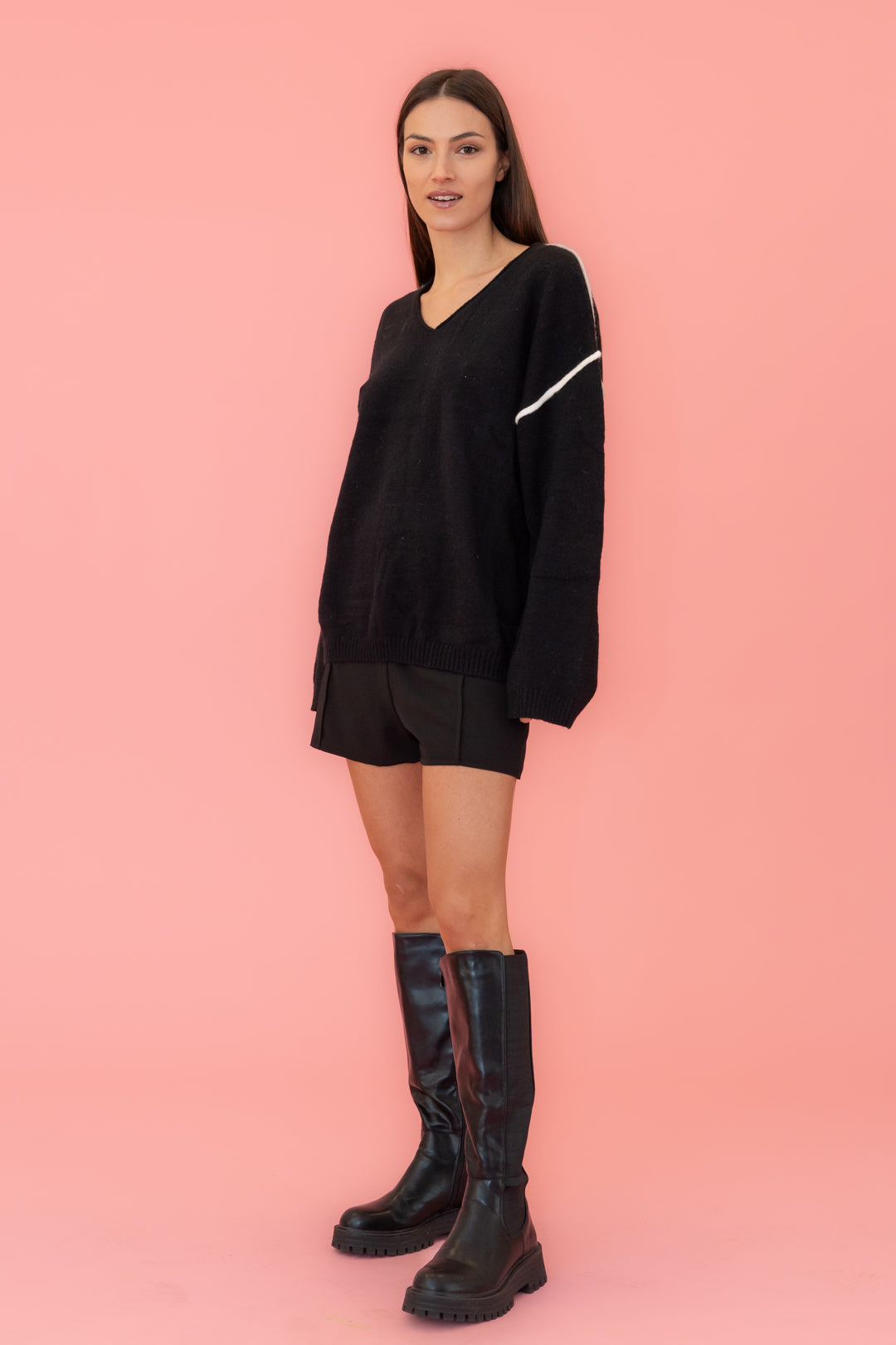 Pullover Scollo V