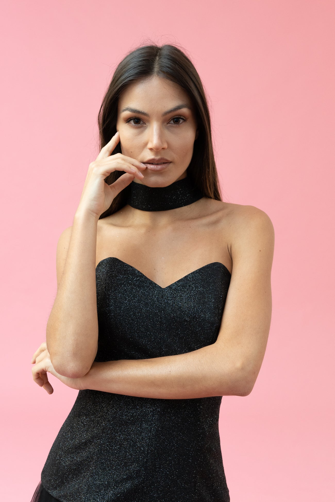 Bustier Glitter Punta