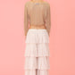 Top Tulle Perline