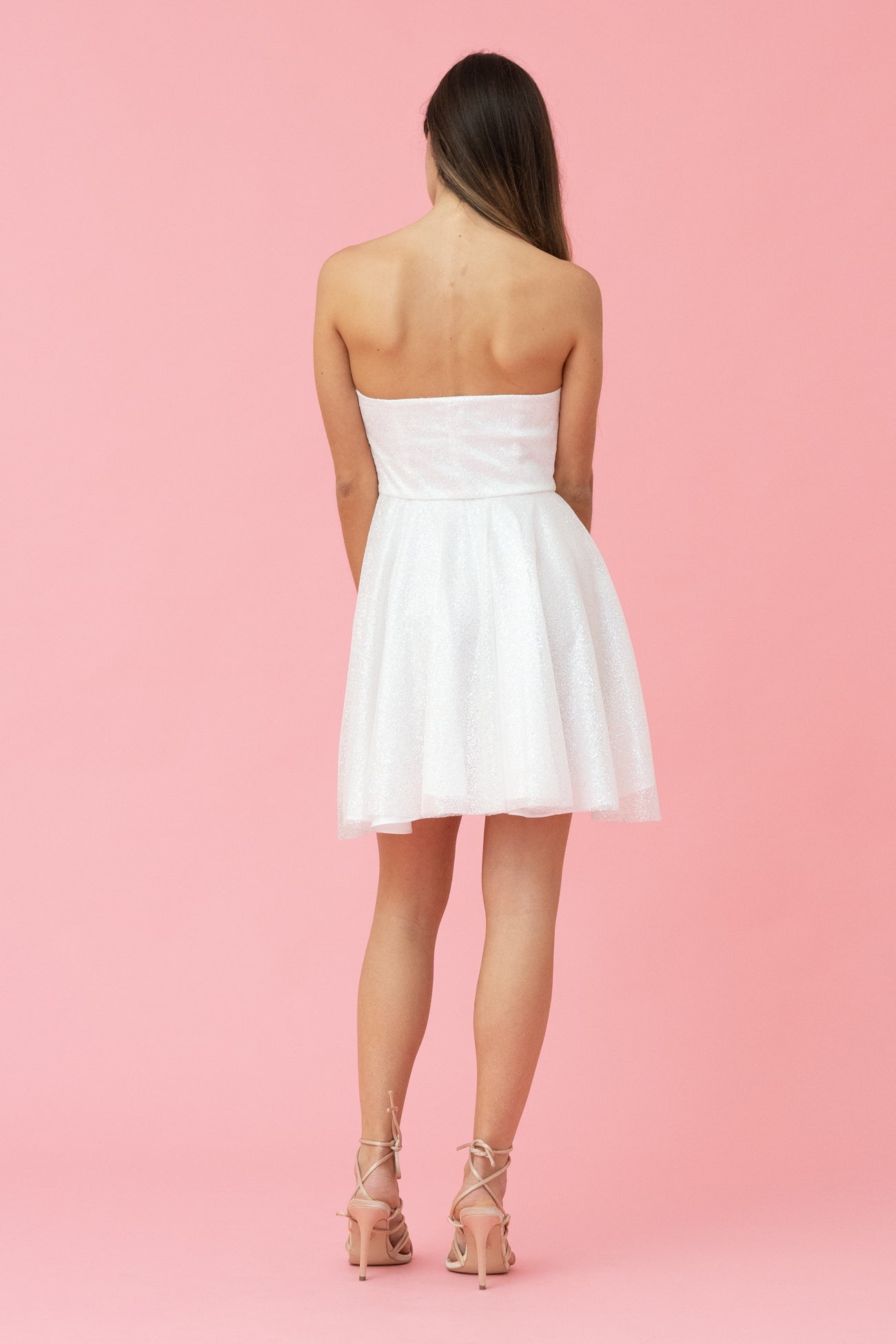 Abito 2025 glitter rosa